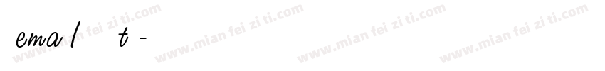 Gema ITC Std字体转换